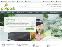 Tablet Screenshot of demo.pixlpark.com